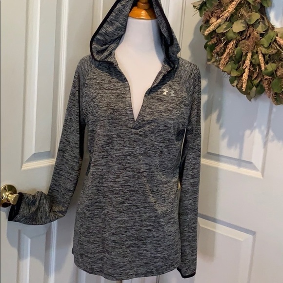 Under Armour hooded deep V long sleeve top - Picture 1 of 8